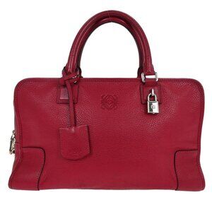 Loewe Red Amazona 36 Handbag 051112 145411